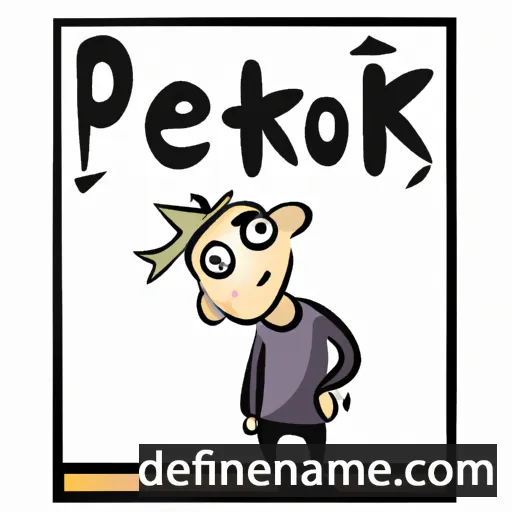 Petrok cartoon