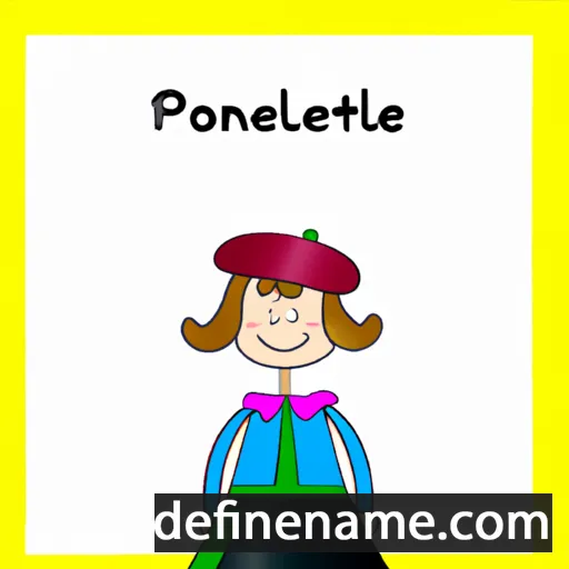 cartoon of the name Petronille