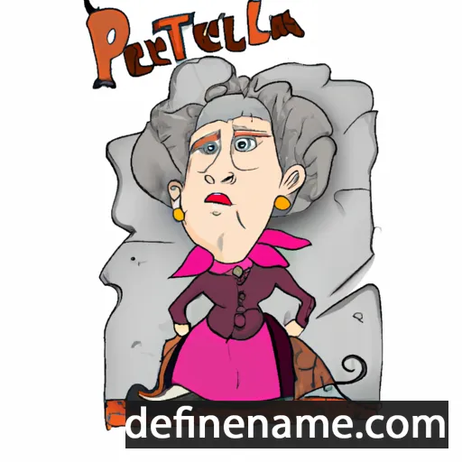 Petrúnella cartoon