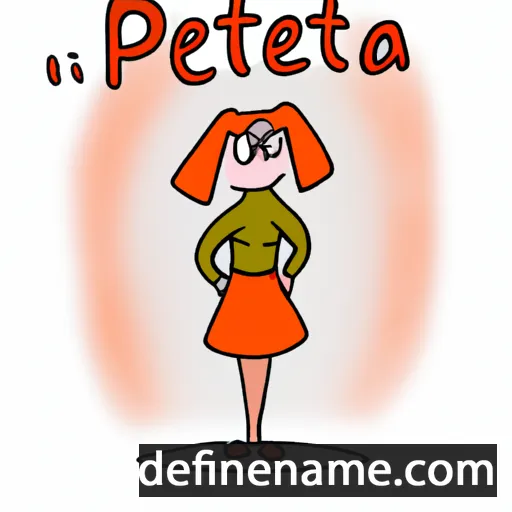 Petrutė cartoon