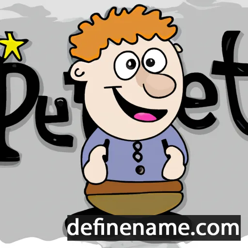 Petúr cartoon