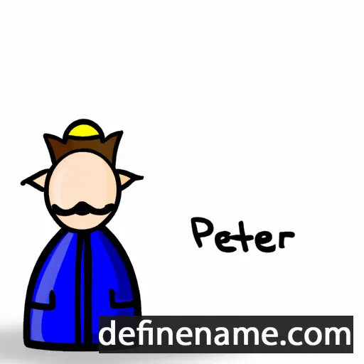 cartoon of the name Pfeiffer