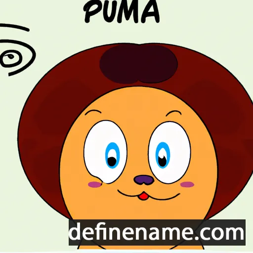 Pfuma cartoon