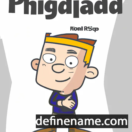 cartoon of the name Phadrig