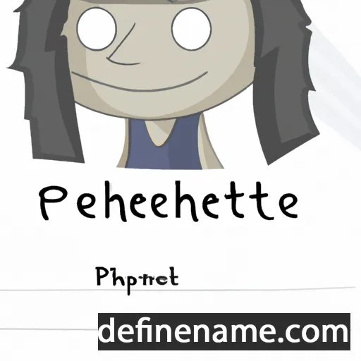 Phaenarete cartoon