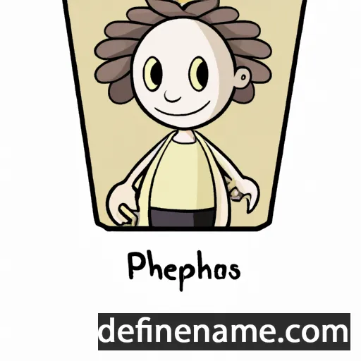 cartoon of the name Phaenops