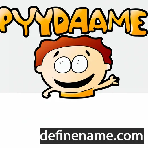 cartoon of the name Phaidyme