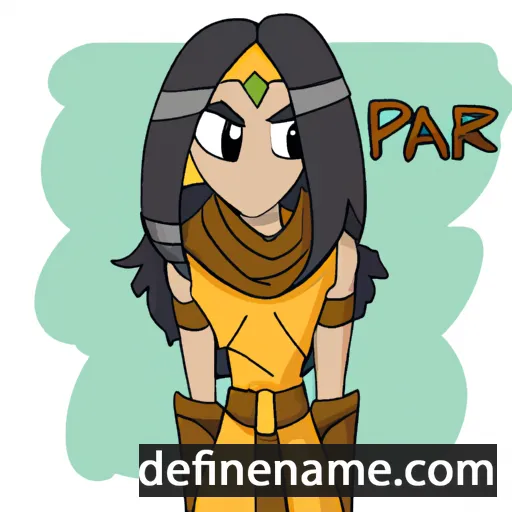 cartoon of the name Pharah