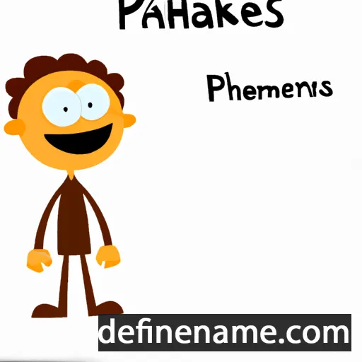 cartoon of the name Pharnakes