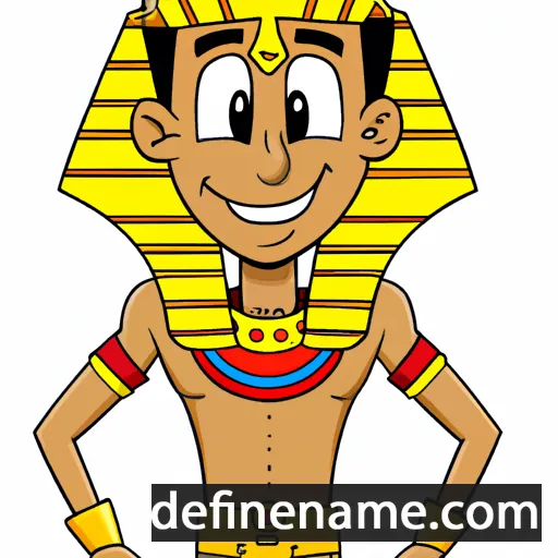 Pharoah cartoon