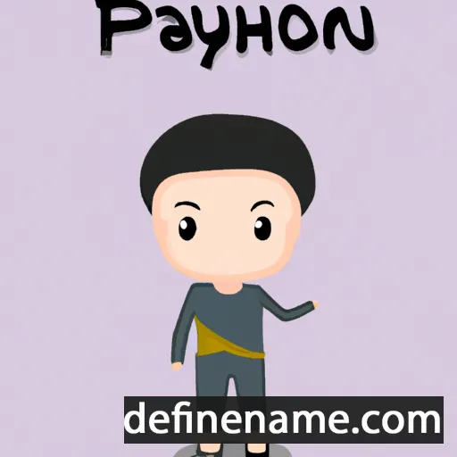 Phayon cartoon