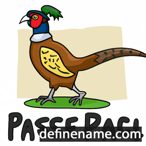 Pheasant cartoon