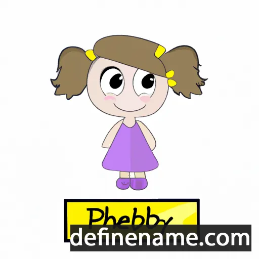 cartoon of the name Pheby