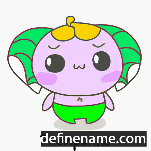 cartoon of the name Pheerapon