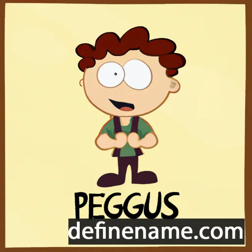 Phegeus cartoon