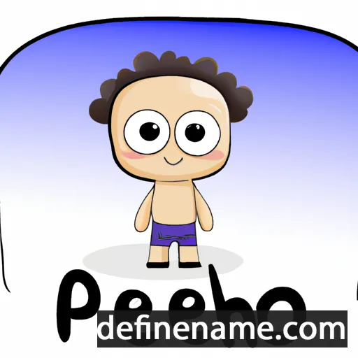 cartoon of the name Pheko