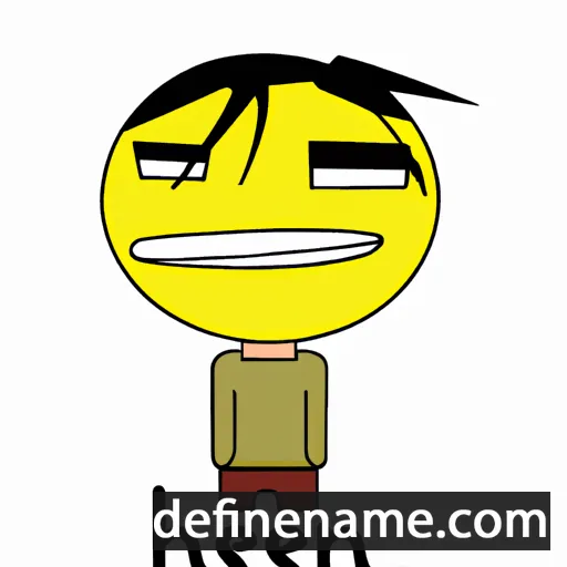 cartoon of the name Phen