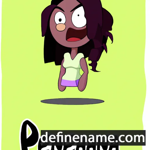 cartoon of the name Phenenna