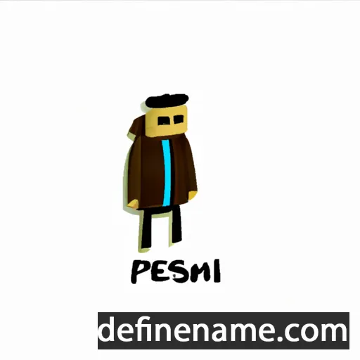 cartoon of the name Phensi