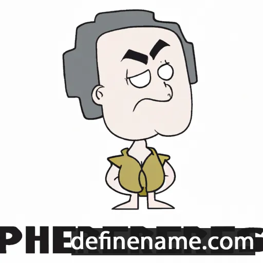 cartoon of the name Pherecles