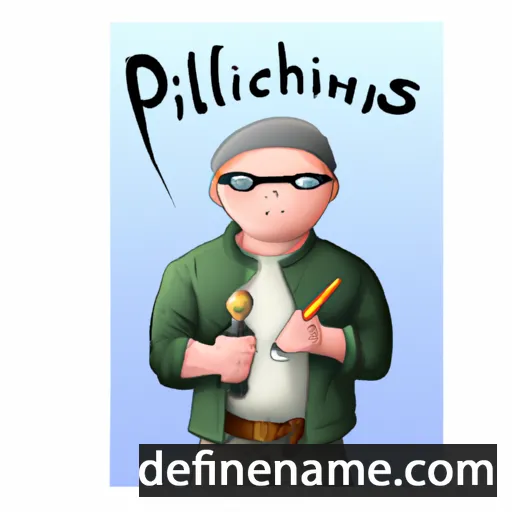 cartoon of the name Philadelphius