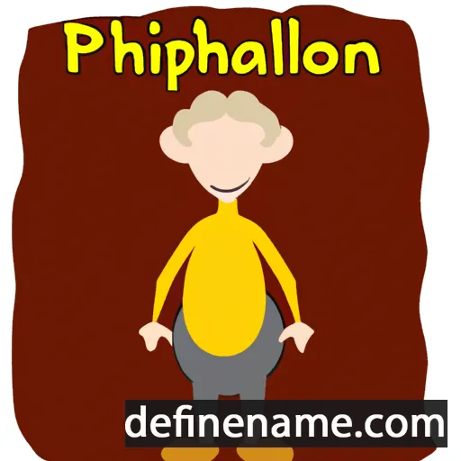 cartoon of the name Philanor