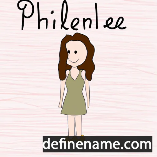 Phileine cartoon