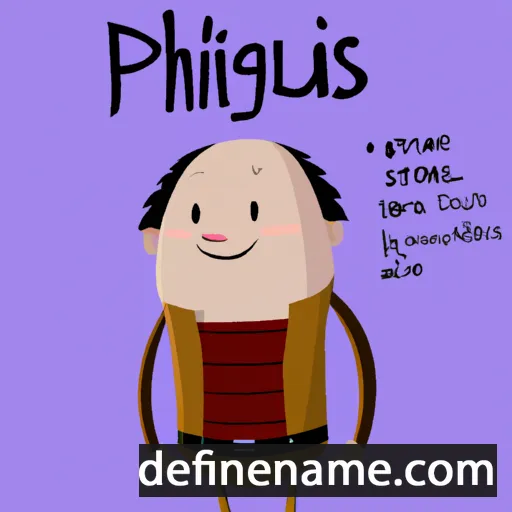 cartoon of the name Philicus