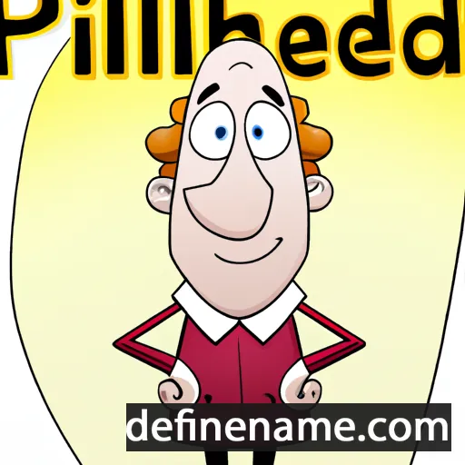 cartoon of the name Philidel