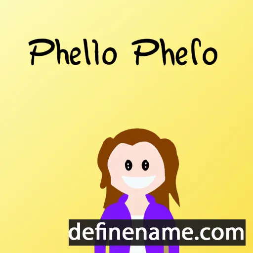 cartoon of the name Philien