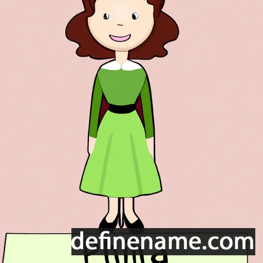 cartoon of the name Philina