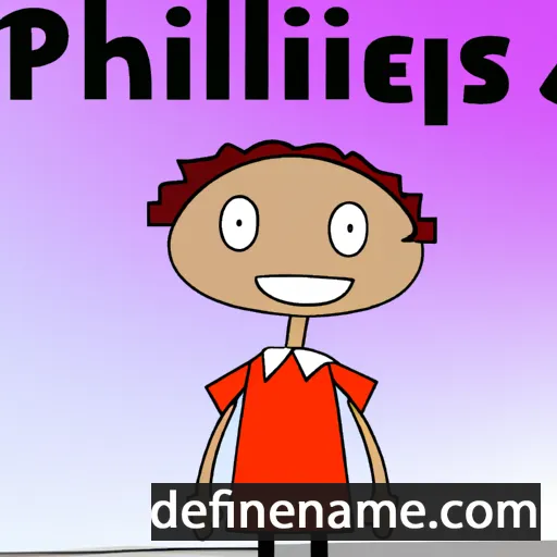 cartoon of the name Phillipus