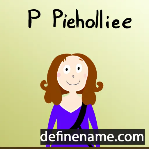 cartoon of the name Philodème