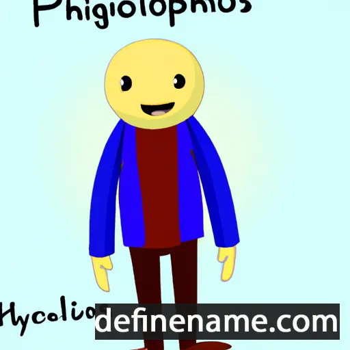 cartoon of the name Philogonos