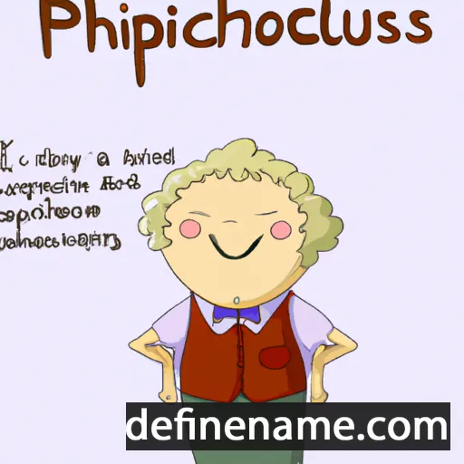 Philologus cartoon