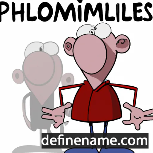 cartoon of the name Philomenus