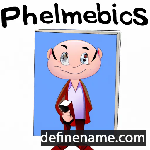 cartoon of the name Philommeides