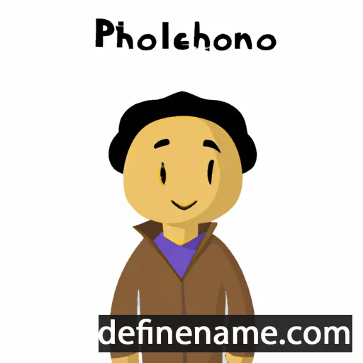 cartoon of the name Philonese