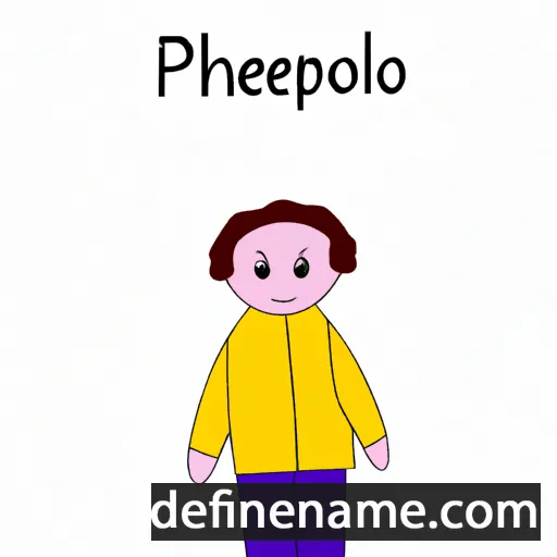 Philonoe cartoon