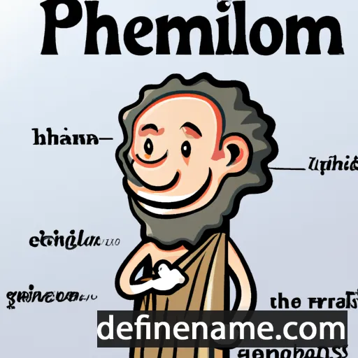 cartoon of the name Philopoemen