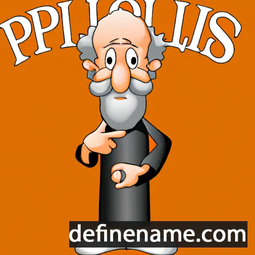 cartoon of the name Philosophus