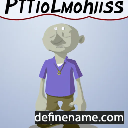 cartoon of the name Philotimus