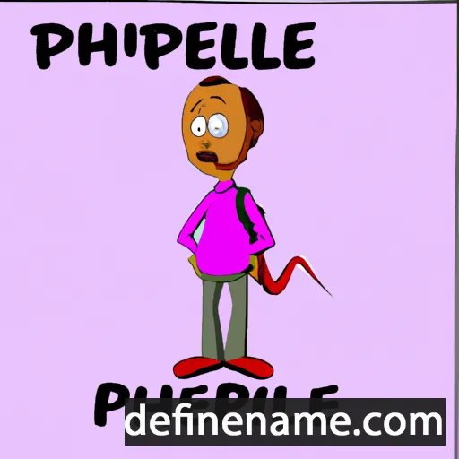 Philyre cartoon