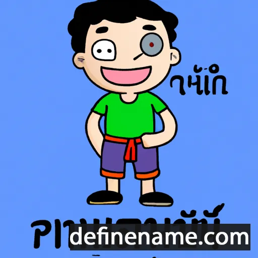 cartoon of the name Phloenphit