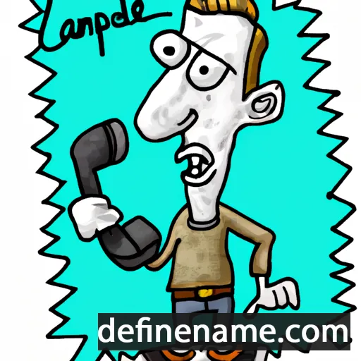 cartoon of the name Phonepaseuth