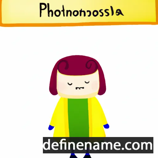 Phosthonia cartoon