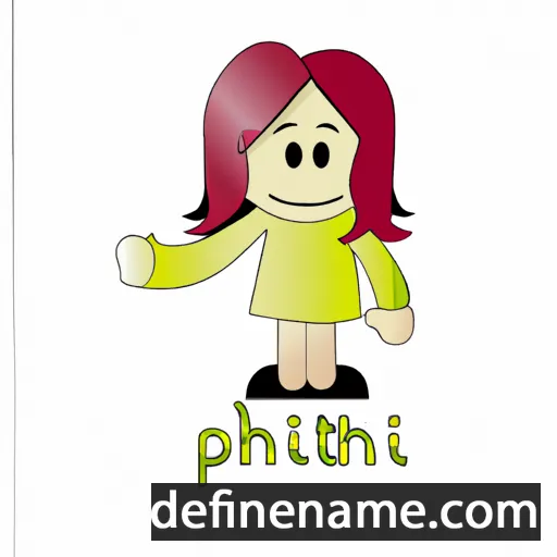 cartoon of the name Photini