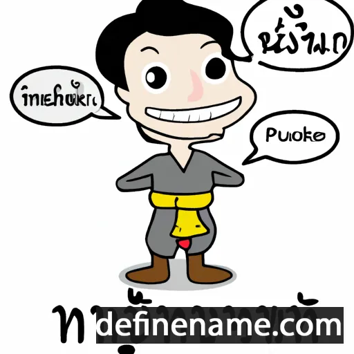 Phoutthasack cartoon