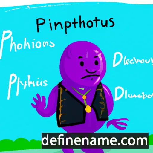 Phthonus cartoon