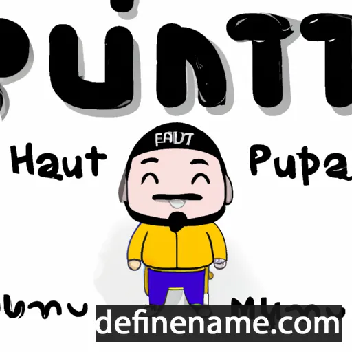 cartoon of the name Phut